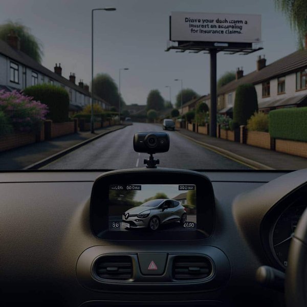 Est-il avantageux d'installer une dashcam dans une Renault Clio pour les assurances en cas d'accident?