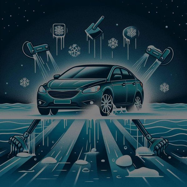 Comment protéger efficacement la carrosserie d'une voiture contre le sel de déneigement ?